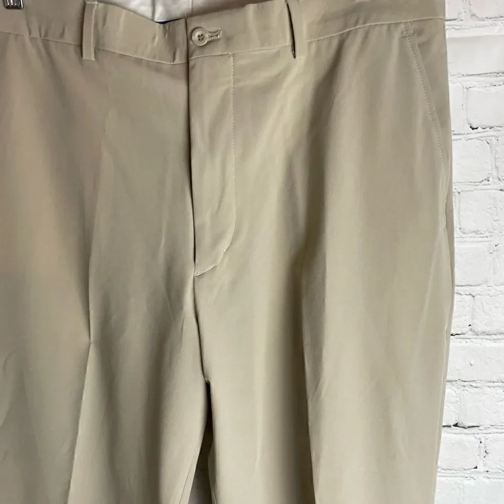 Slazenger Mens Golf Trousers Regular Fit Sport Casual Pants Bottoms 36x30 - Picture 3 of 12